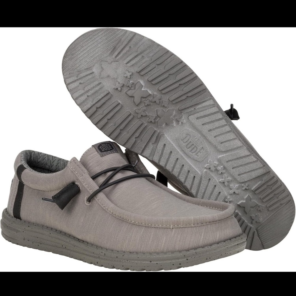Hey Dude ‘Wally Stretch Fleece’ Lava Stone